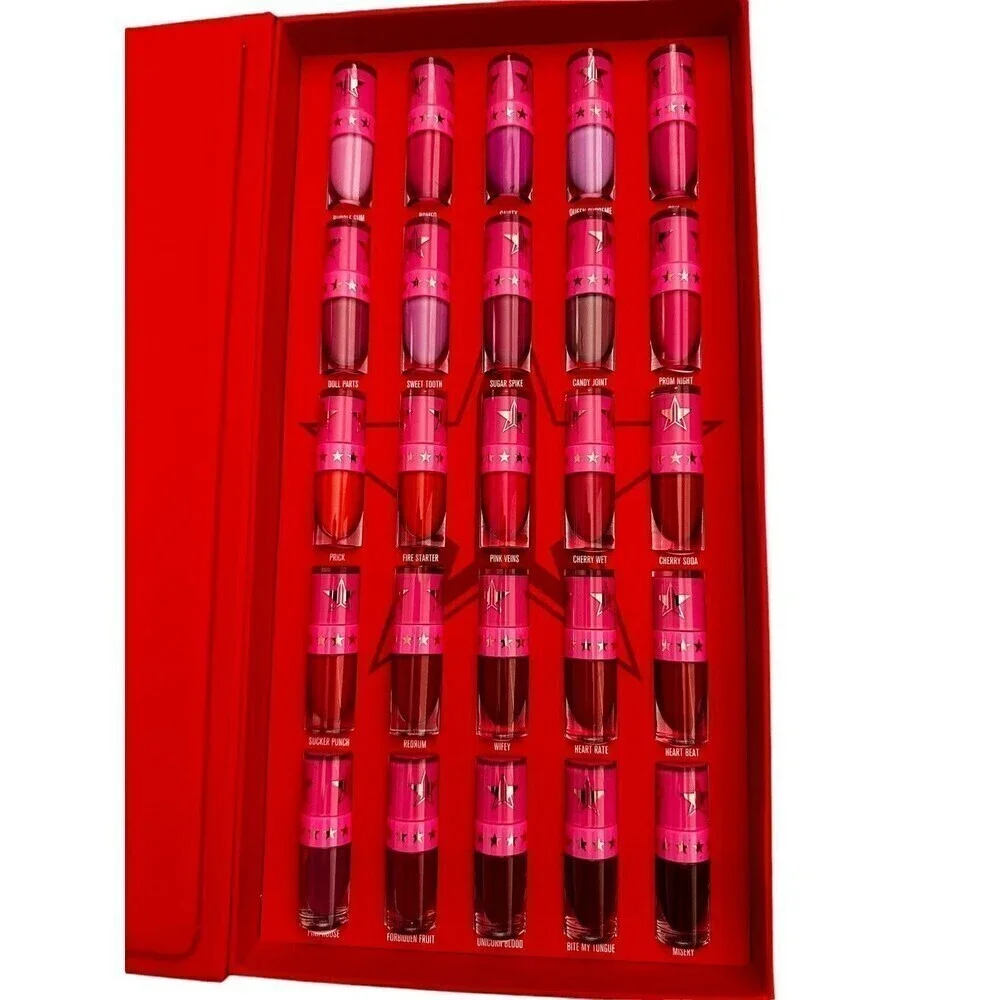 JEFFREE STAR BLOOD SUGAR LIQUID LIPSTICK COLLECTION VAULT NEW